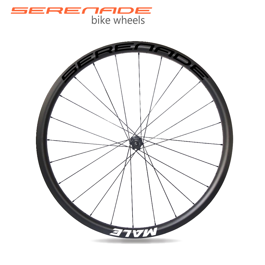 700C Carbon Aero Wheelset Disc Brake 30mm Tubular Rims SR032 Lightweight Hub Carbon Complete Wheel for Road Bicycle 700C Road Carbon Aero Wheelset Disc Brake 30mm Tubeless SR032 Hub