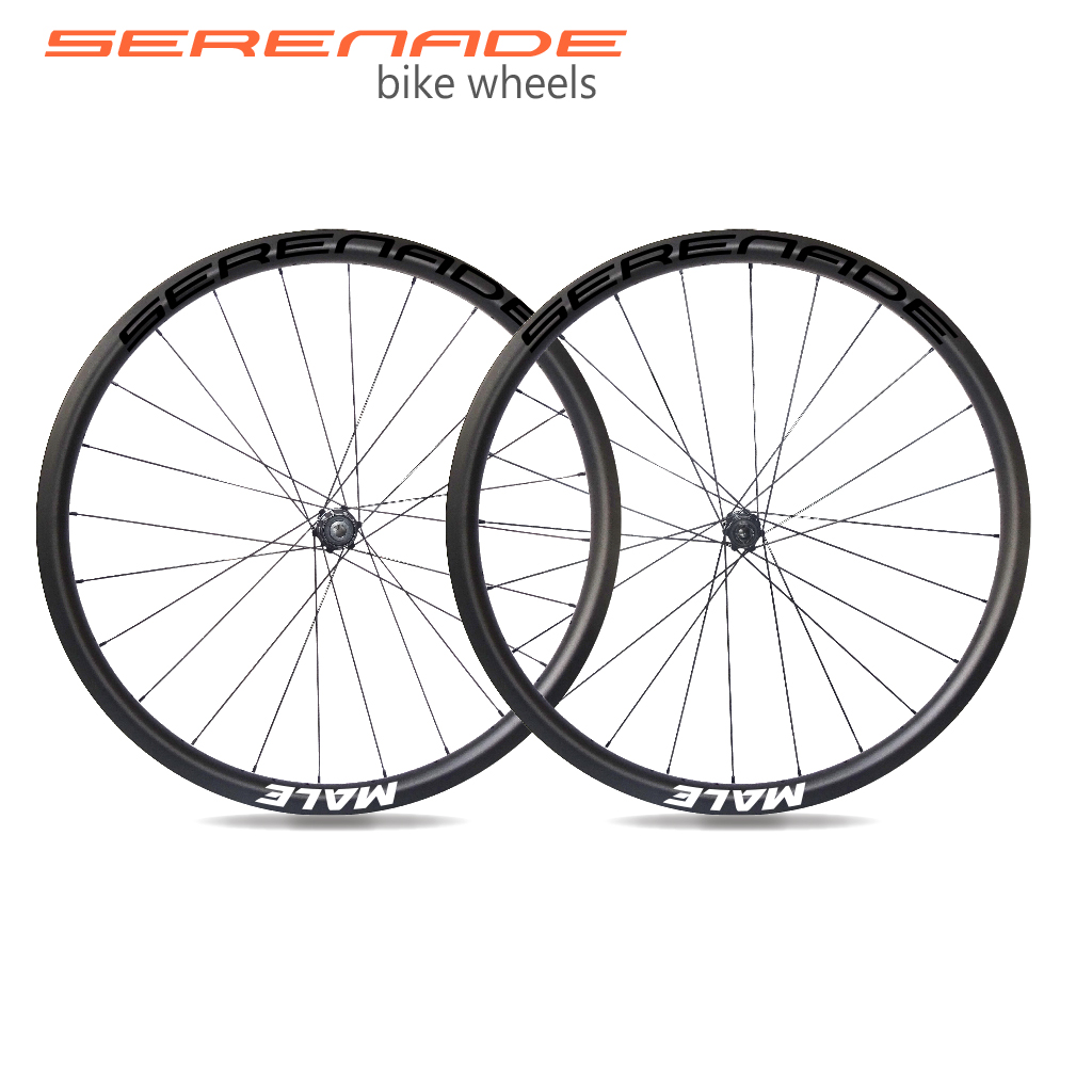 700C Carbon Aero Wheelset Disc Brake 30mm Tubular Rims SR032 Lightweight Hub Carbon Complete Wheel for Road Bicycle 700C Road Carbon Aero Wheelset Disc Brake 30mm Tubeless SR032 Hub