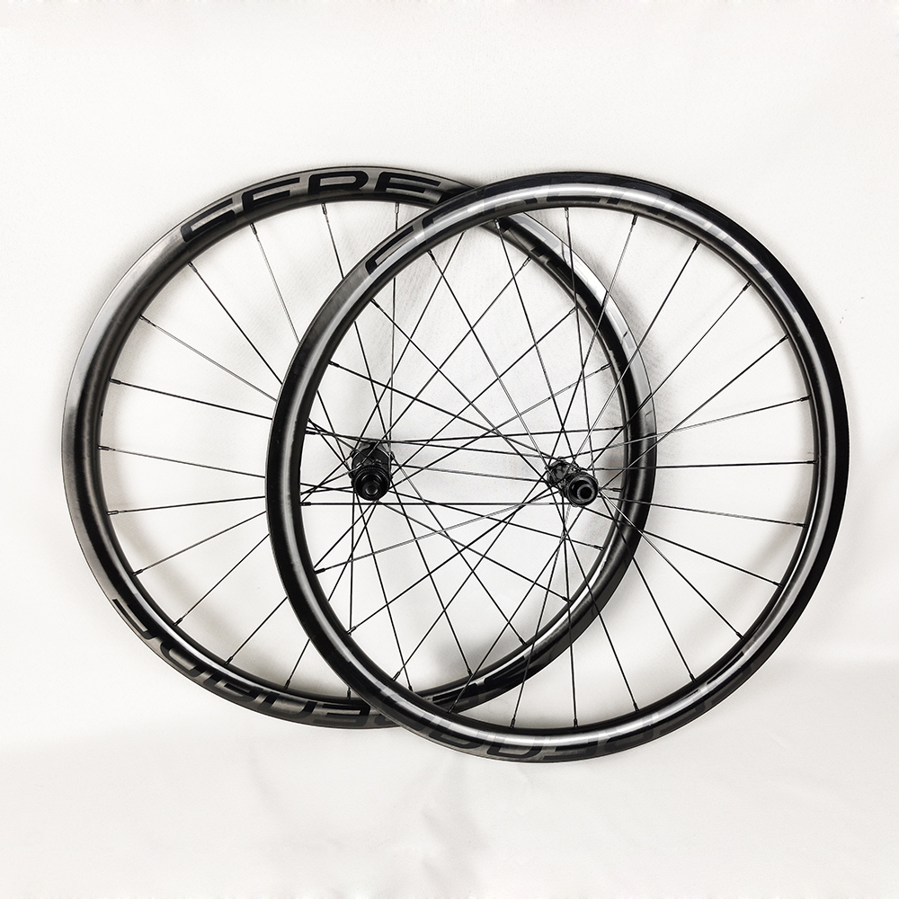 Paintless 45 35mm Bike Rim Disc Brake Tubeless Complete Bicycle Wheelset 700c Gravel Fixes Gear Wheels 1230g Gravel Disc Brake Paintless Carbon Road Bike Wheelset 35mm 45mm