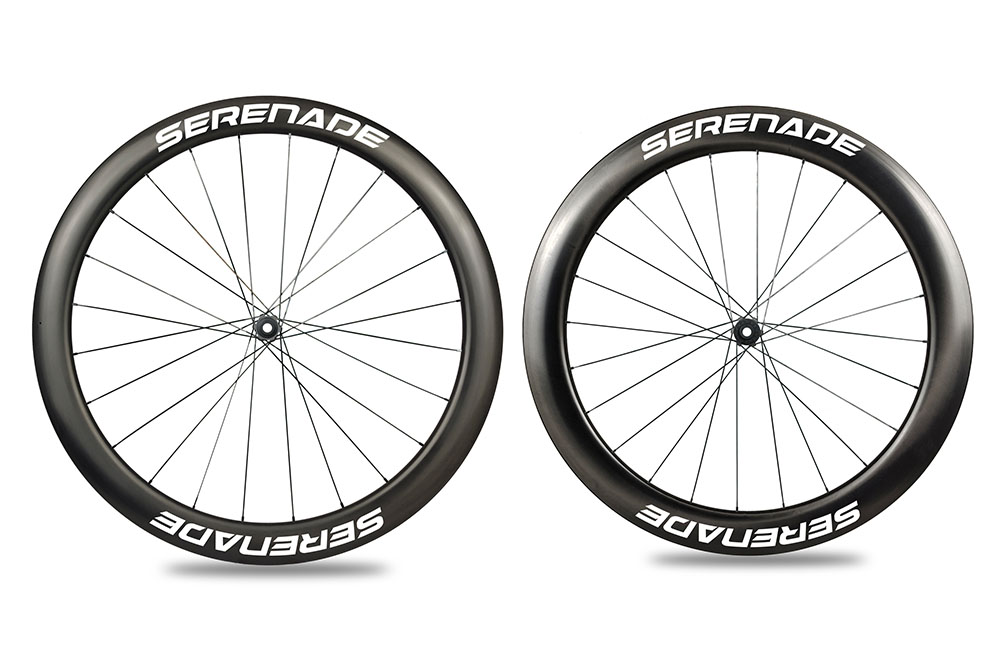 1340g Front 50mm Rear 60mm Disc Brake Carbon Wheelset With SR248 Hub Mixed Depth 50 60 Raw Carbon Road Bicycle Wheelst Shimano Disc Brake