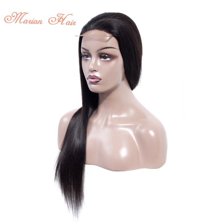 MARION HAIR 4*4 Lace Closure Wigs Brazilian Remy Human Hair Wigs 150% Density Straight Weave  Brazilian Virgin Human Hair,Human Hair Lace Closure Wigs,lace closure wig,human hair wig