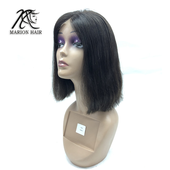 Short Straight Lace Front Bob Wig - MARION HAIR Virgin Human Hair Short Straight Lace Front Bob Wig - MARION HAIR Virgin Human Hair Short Straight Lace Front Bob Wig