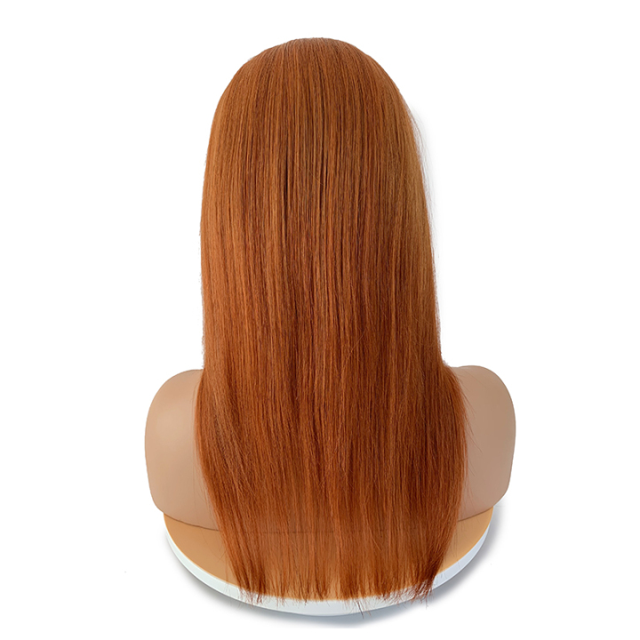 P4/27 Highlight Wig Peruvian Straight Wig 13x4 Transparent Lace Frontal Human Hair Wigs For  Women Honey Blonde Ombre Transparent Lace Frontal Wig Transparent Lace Frontal 13X4 Human Hair Wigs color piano color P4/27 