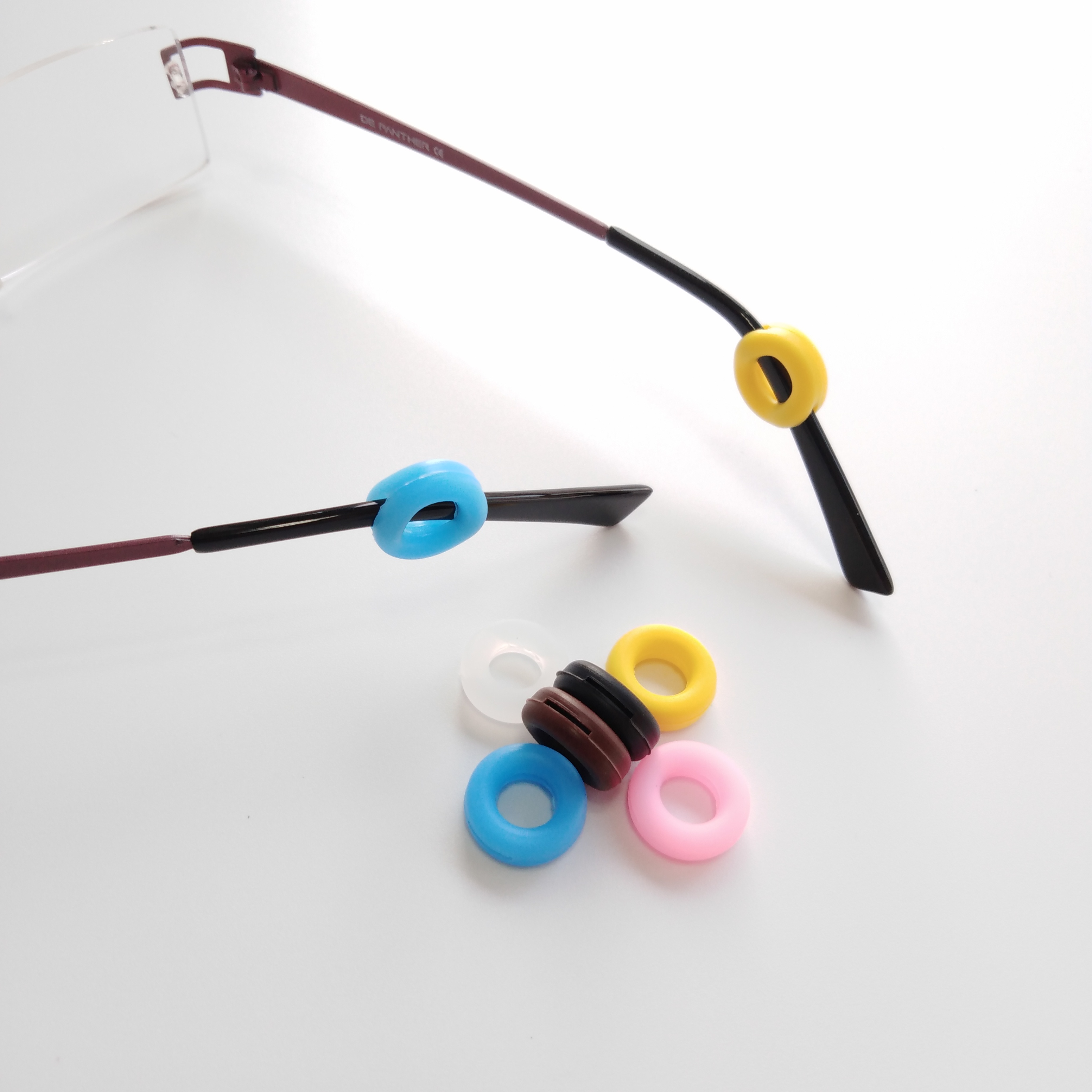 Eyeglass Sport Silicone Elastic And Stretchy Anti Slip Temple Gripper