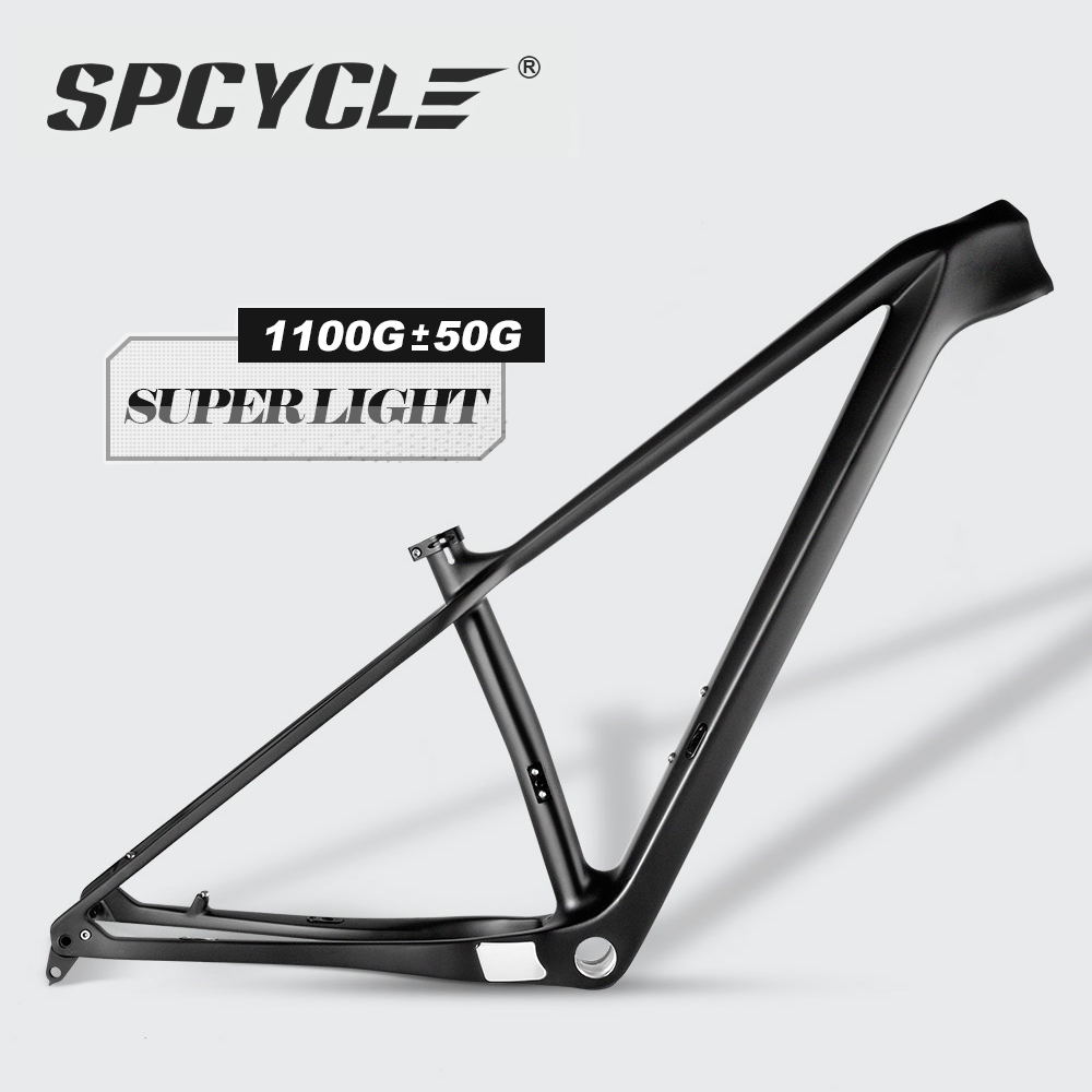 Full Carbon Mountain Bike Frame 29er 27.5er Glossy Carbon MTB Bicycle Frames BSA 