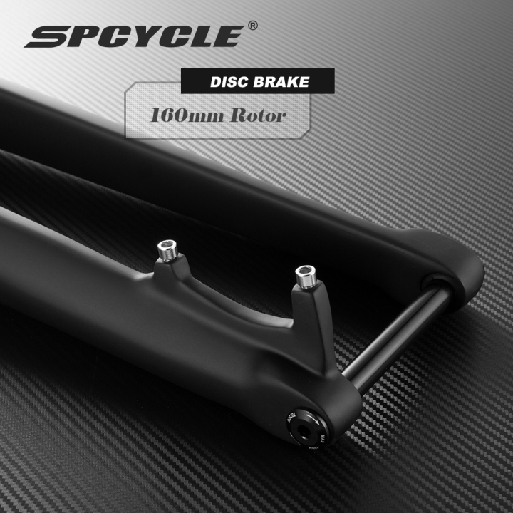 29er rigid fork thru axle clearance