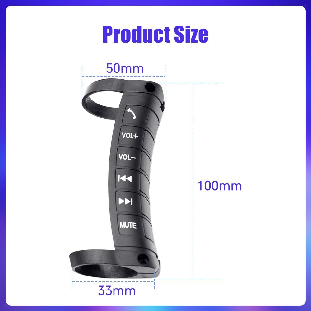 Universal Wireless Car Steering Wheel Control Multi-function Button Car DVD Player GPS Navigation Radio Remote Control Button  