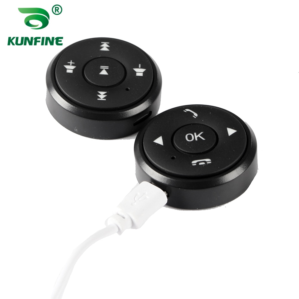 Universal Wireless Remote Control Car steering wheel button Car DVD Player Radio GPS Navigation Multi-function Switch Button  