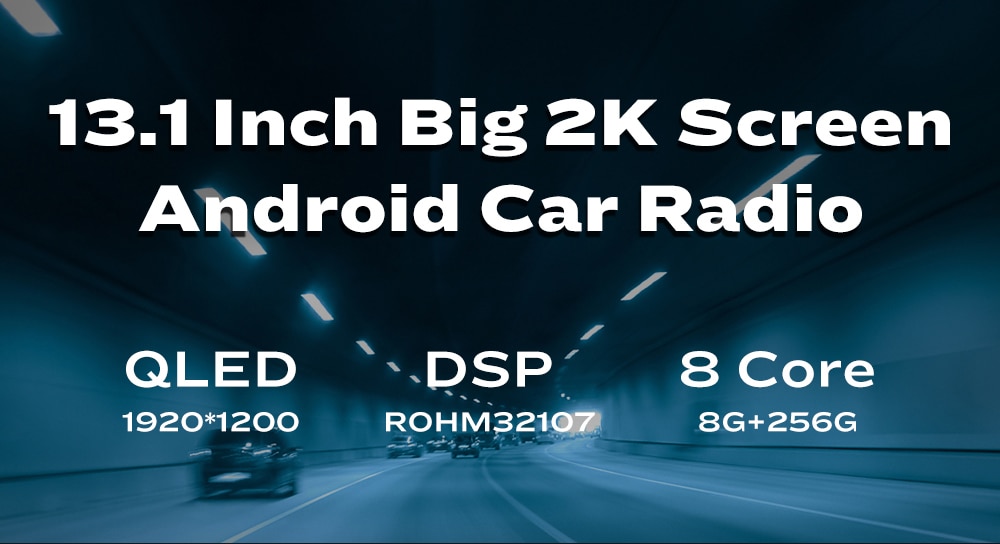 13.1 inch Car Radio For VW Tiguan L 2017 2018 Car DVD GPS Navigation Stereo Carplay 2 Din Central Multimedia Android Auto  