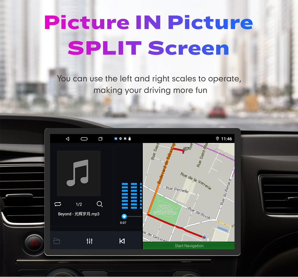 13.1 inch Car Radio For OPEL KARL VINFAST FADIL UV Car DVD GPS Navigation Stereo Carplay 2 Din Central Multimedia Android Auto  