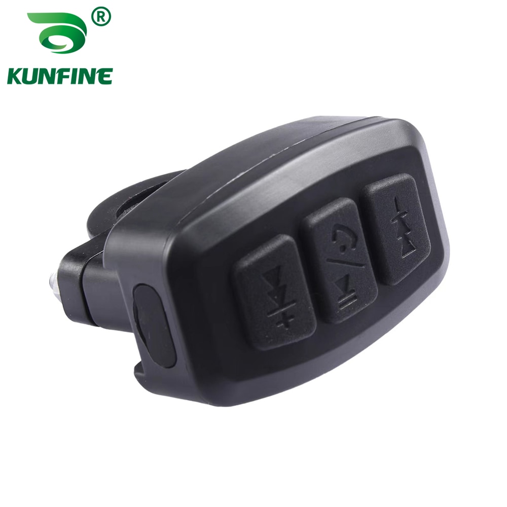 Car Wireless BT Button Remote Controller Auto Universal Motorcycle Handlebar Smart Button For Phone Answer Calls & Control Music  