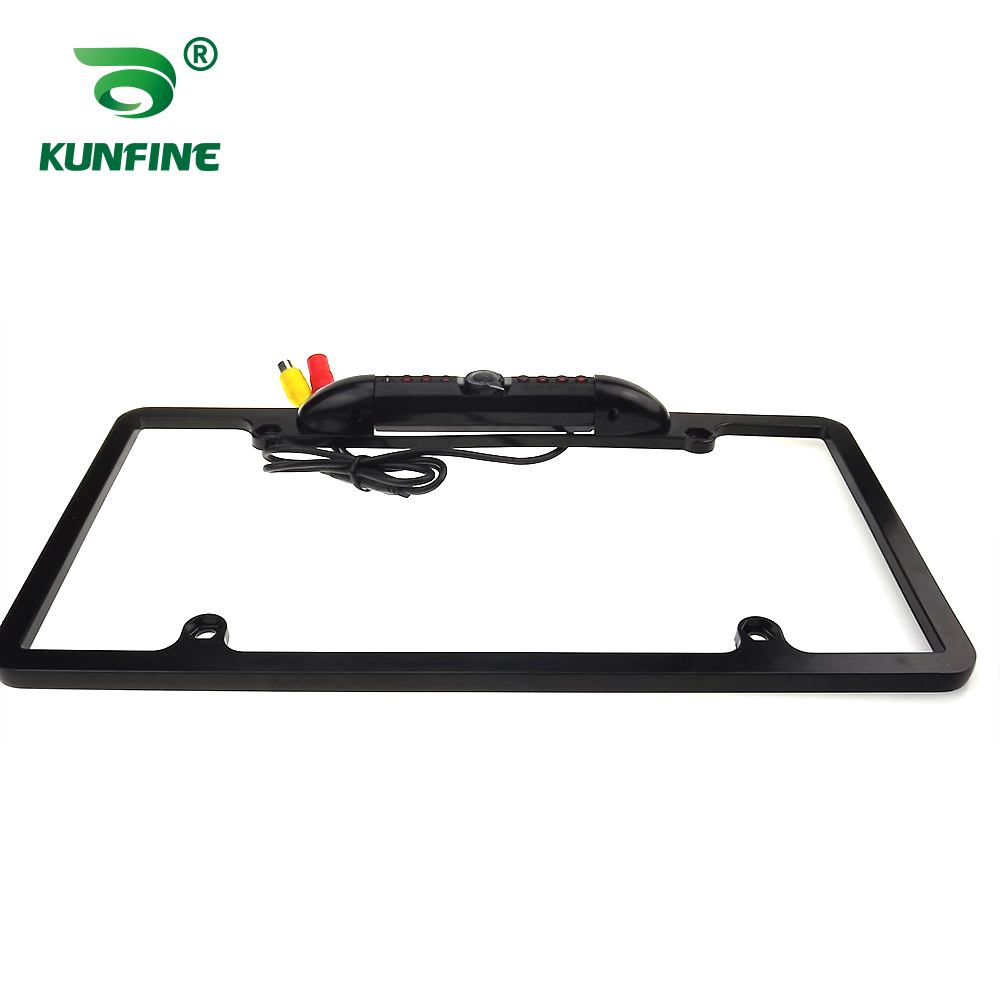 Waterproof North America Car Rear View Camera Car License Plate Frame Reverse Backup Camera IR Night Version Parking Assistance  