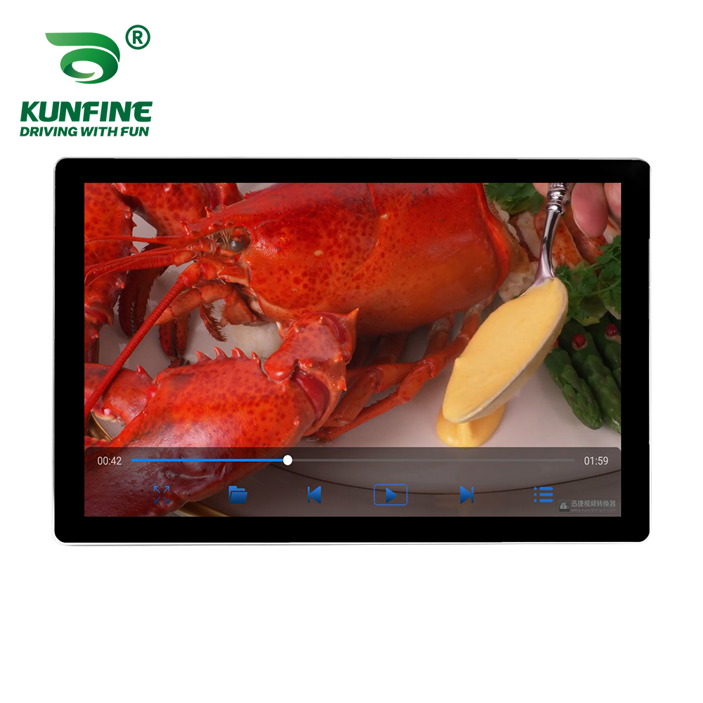 13inch Car Headrest Monitor Display Ultra-thin Touch Screen For Car Rear Seat Player Video Music FM Bluetooth Car Monitor  