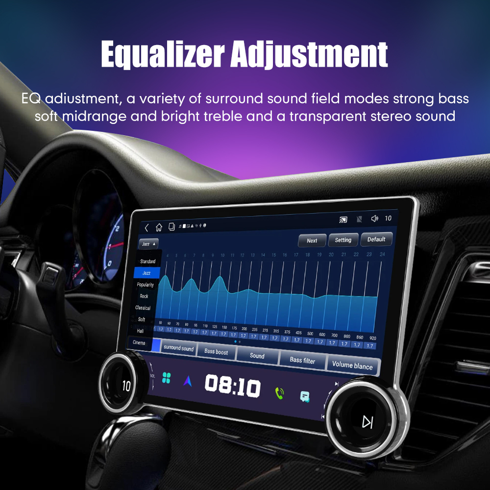 11.8 Inch 2K Double Knobs 2 Din Car Radio For Infiniti M35 2007 -2009 Car Radio DVD Multimedia Video Player Android Auto Carplay  