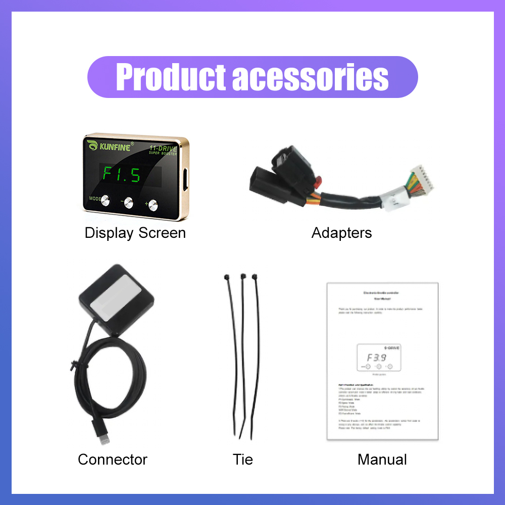 Car Electronic Throttle Controller Racing Accelerator Potent Booster For Subaru Tuning Parts Accessory  