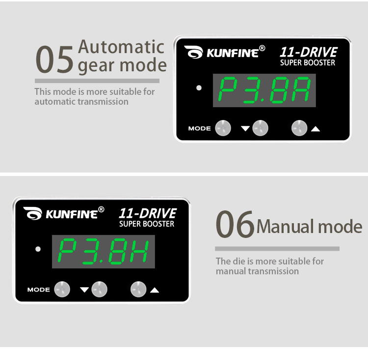 KUNFINE Car Electronic Throttle Controller Racing Accelerator Potent Booster For Hyundai ELANTRA 2016- After PETROL DIESEL  KUNFINE