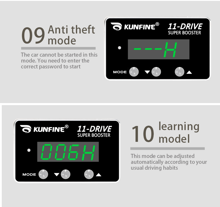 KUNFINE Car Electronic Throttle Controller Racing Accelerator Potent Booster For Hyundai ELANTRA 2016- After PETROL DIESEL  KUNFINE
