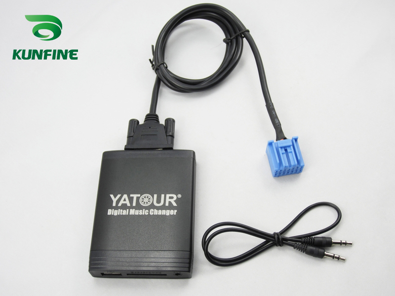 Car Digital Music Changer Adapter For Honda USB SD Aux MP3 Interface Car Radio  2.3 Bluetooth Phone Mould&Controller Option  