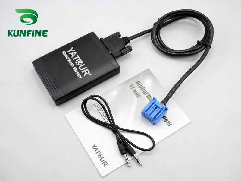 Car Digital Music Changer Adapter For Honda USB SD Aux MP3 Interface Car Radio  2.3 Bluetooth Phone Mould&Controller Option  