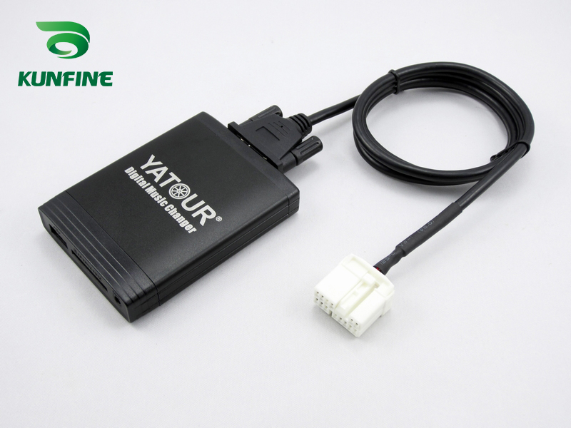 Car Digital Music Changer Adapter For Honda USB SD Aux MP3 Interface Car Radio  2.4 Bluetooth Phone Mould&Controller Option  