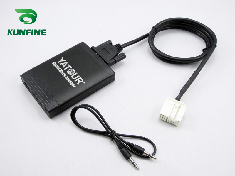 Car Digital Music Changer Adapter For Honda USB SD Aux MP3 Interface Car Radio  2.4 Bluetooth Phone Mould&Controller Option  