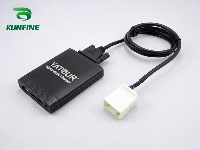 Car Digital Music Changer Adapter For Honda USB SD Aux MP3 Interface Car Radio  2.4F Bluetooth Phone Mould&Controller Option  
