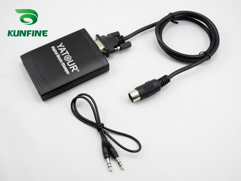 Car Digital Music Changer Adapter For Hyundai USB SD Aux MP3 Interface Car Radio  13Pin Bluetooth Phone Mould&Controller Option  