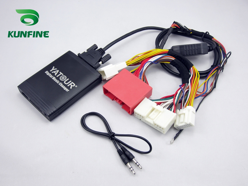 Car Digital Music Changer Adapter For New Mazda USB SD Aux MP3 Interface Car Radio  Bluetooth Phone Mould&Controller Option  