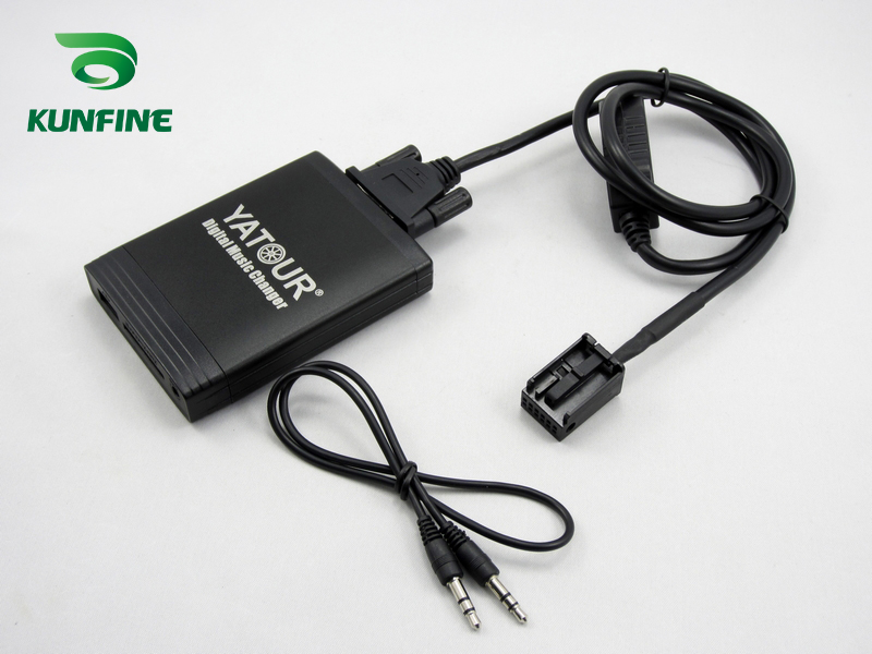 Car Digital Music Changer Adapter For Peugeot USB SD Aux MP3 Interface Car Radio  RD4 Bluetooth Phone Mould&Controller Option  