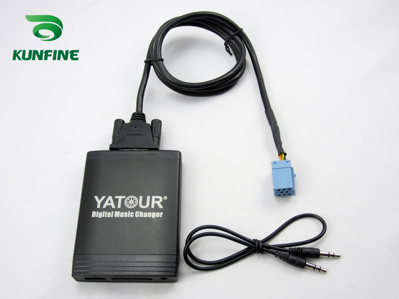 Car Digital Music Changer Adapter For  BenzUSB SD Aux MP3 Interface Car Radio  Smart Bluetooth Phone Mould&Controller Option  