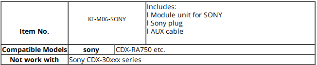 Car Digital Music Changer Adapter For SONY USB SD Aux MP3 Interface Car Radio  Bluetooth Phone Mould&Controller Option  
