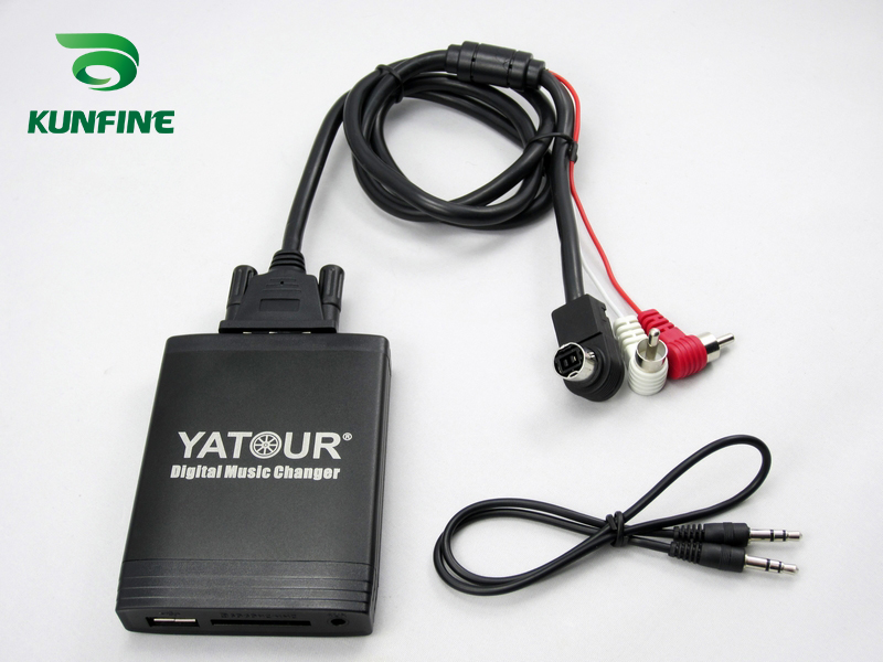 Car Digital Music Changer Adapter For SONY USB SD Aux MP3 Interface Car Radio  Bluetooth Phone Mould&Controller Option  