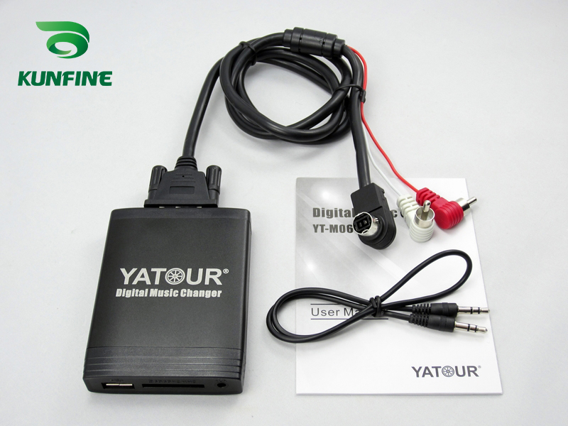 Car Digital Music Changer Adapter For SONY USB SD Aux MP3 Interface Car Radio  Bluetooth Phone Mould&Controller Option  