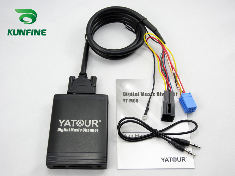 Car Digital Music Changer Adapter For VW USB SD Aux MP3 Interface Car Radio  8Pin Bluetooth Phone Mould&Controller Option  