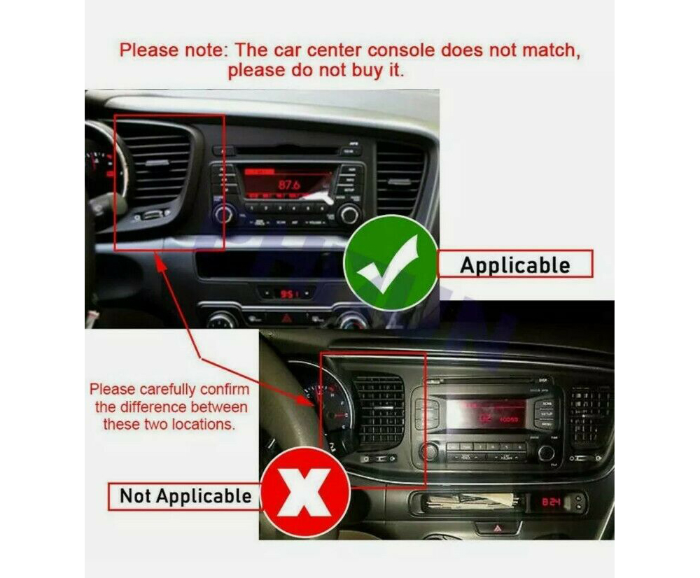 Android car stereo for KIA OPTIMA K5 2009-2015 GPS navigation multimedia deckless radio headunit player  KUNFINE