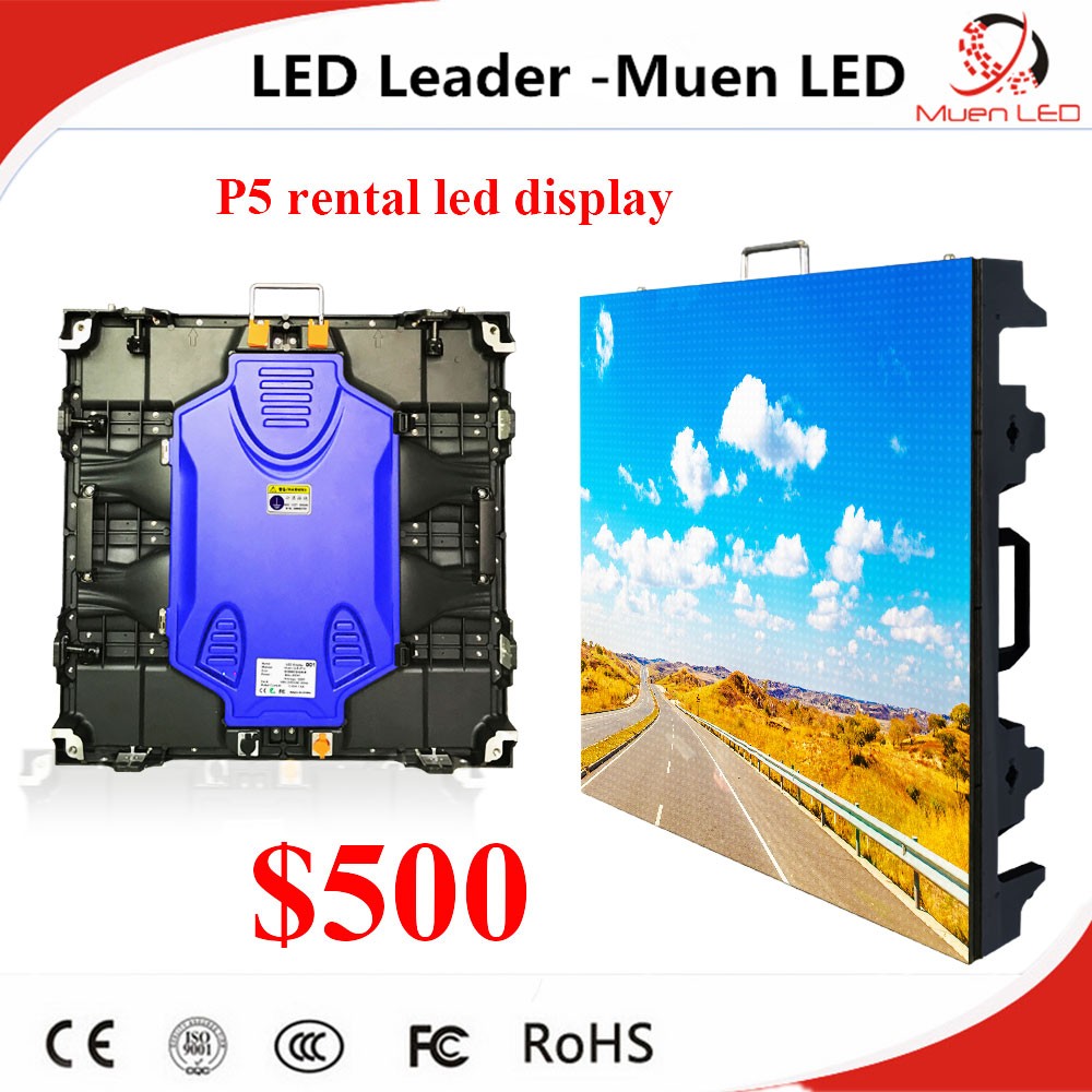 P3 indoor rental led video display  