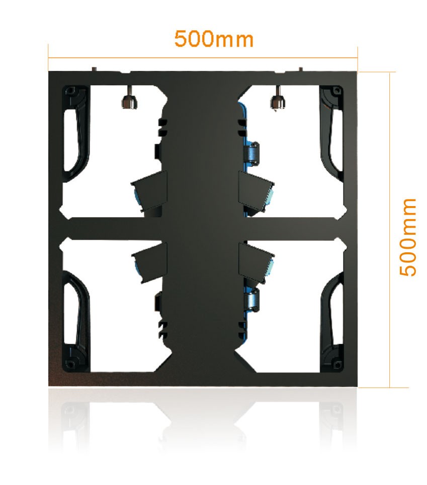 500*500mm Rental LED cabinet  