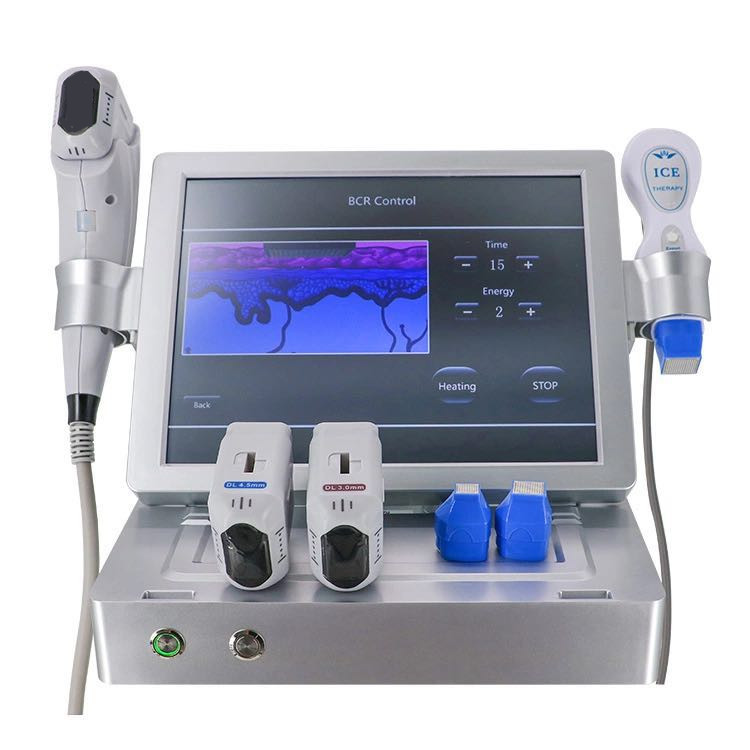 2 in 1 Anti Aging Device 3D Hifu+Thermagic for Facial Lifting Beauty machine
