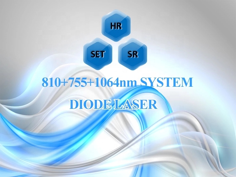 No Channel diode laser 755+808+1064 diode laser hair removal laser 