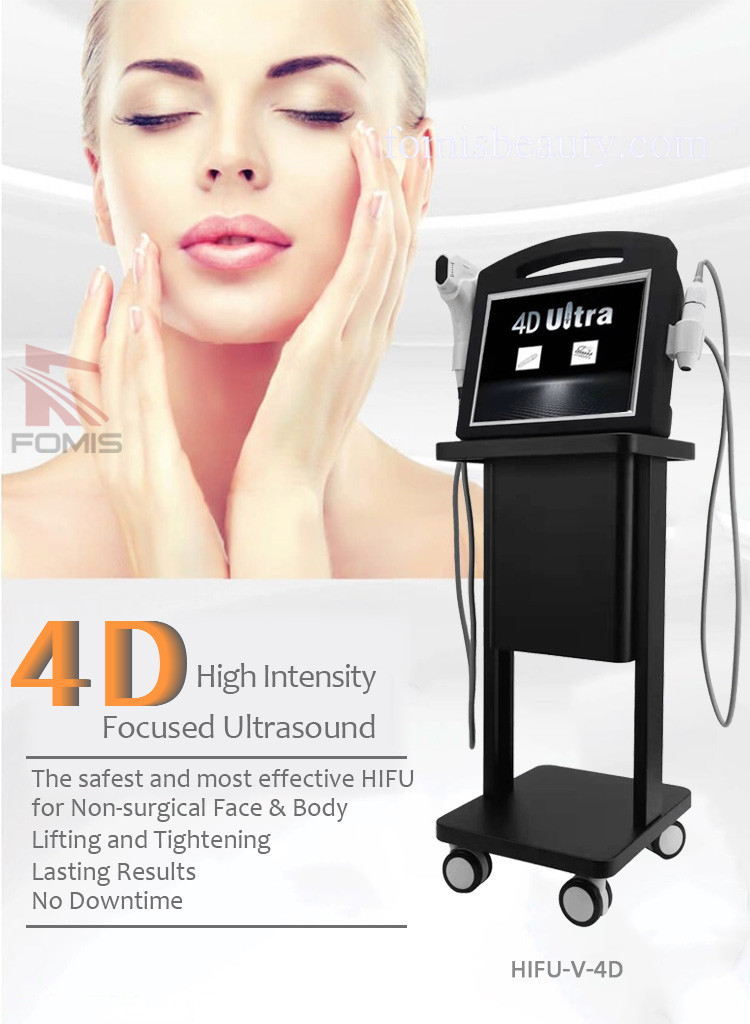 2 in 1 4D Hifu+Vmax Skin Tightening hifu ultrasound Beauty Device