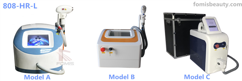 Portable 808nm diode laser hair removal Salon & Clinic beauty machine