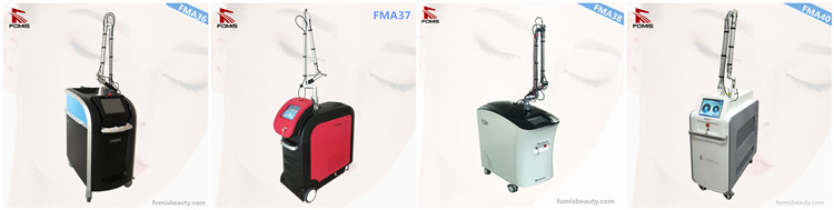 Red colors picosecond laser tattoo removal laser