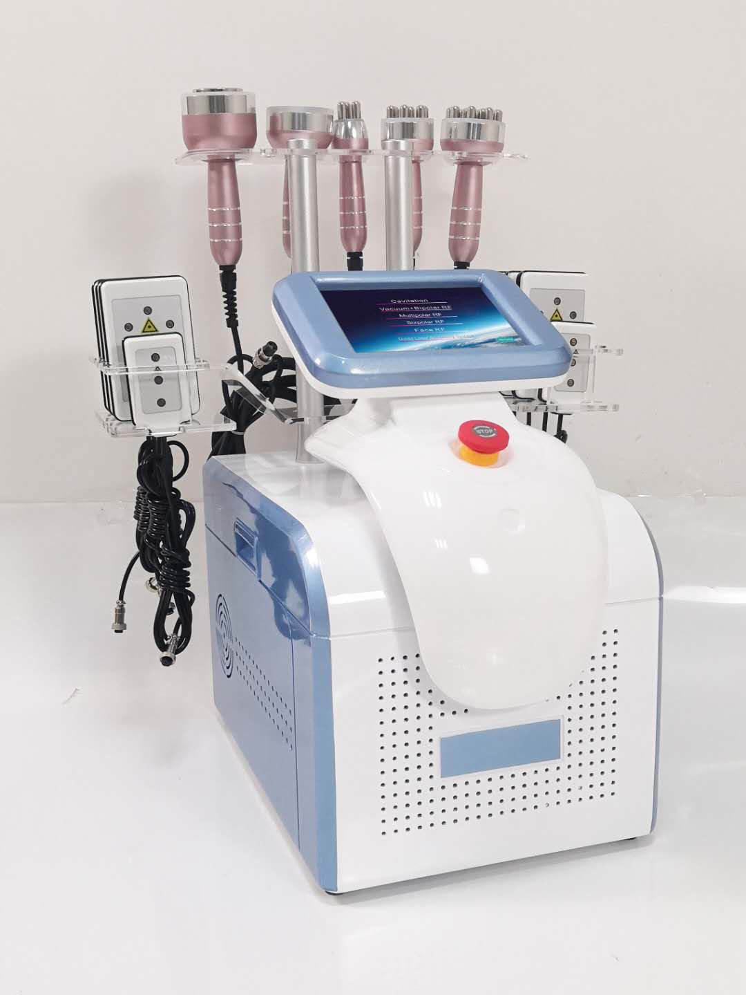 Professional ultrasonic fat Radio frequency 6 in 1 cavitation machine