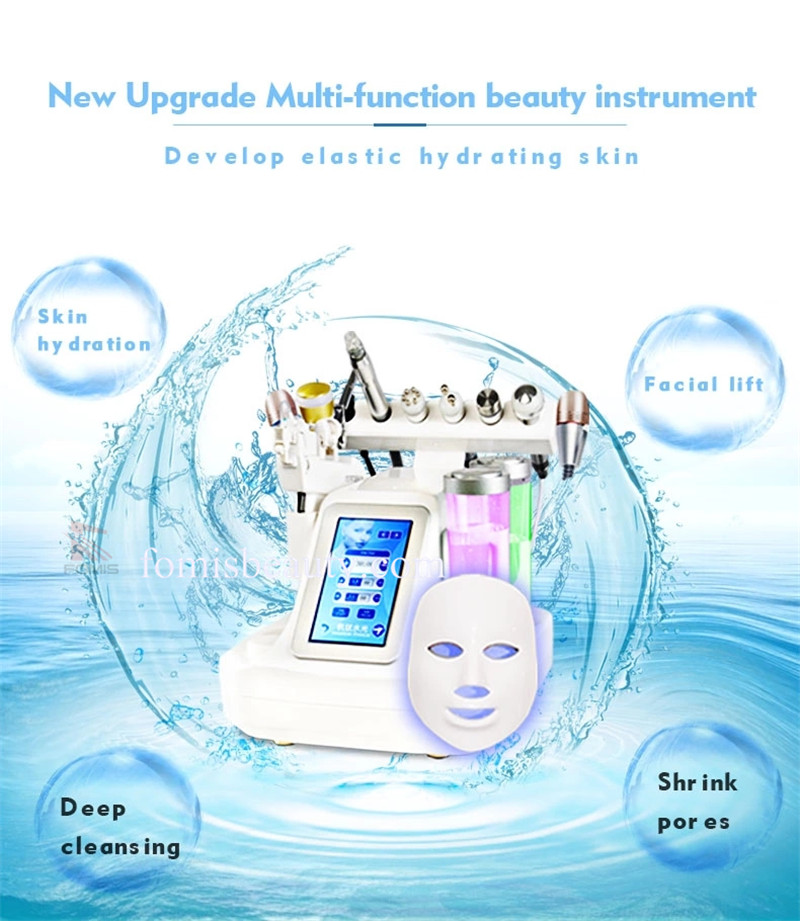 12 IN 1 Hydra facial vacuum cleaner deep pore cleansing oxygen jet peel facial machine