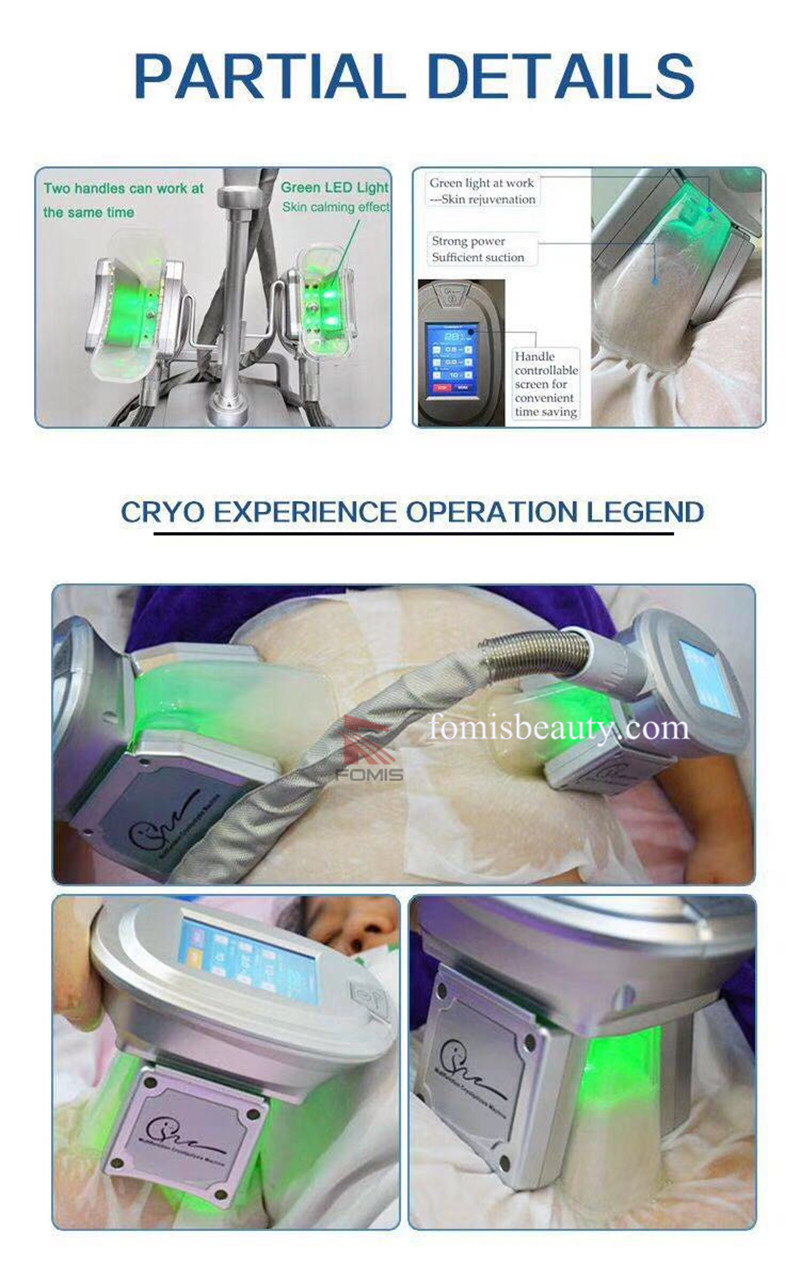 15 touch screen 4 Handles best cryolipolysis fat removal machine