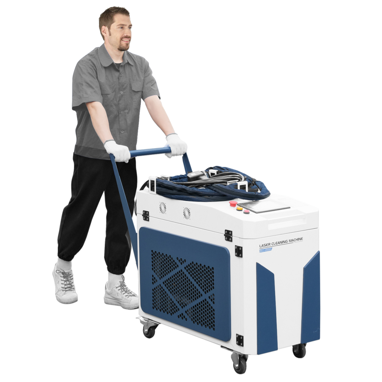 SFX 1000W MAX Integrated Laser Cleaning Machine Metal Rust Remover