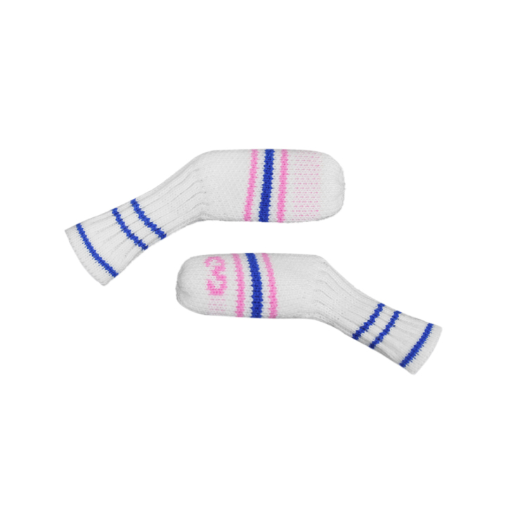 Scott Edward 10 Pcs Knit Iron Golf Club Covers Cuteness and Basically