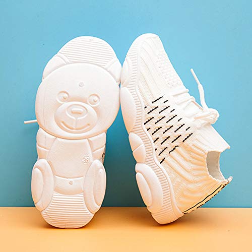 Sports Flywire Knitting Casual Shoes For Unisex Kid,Print Sheep, 