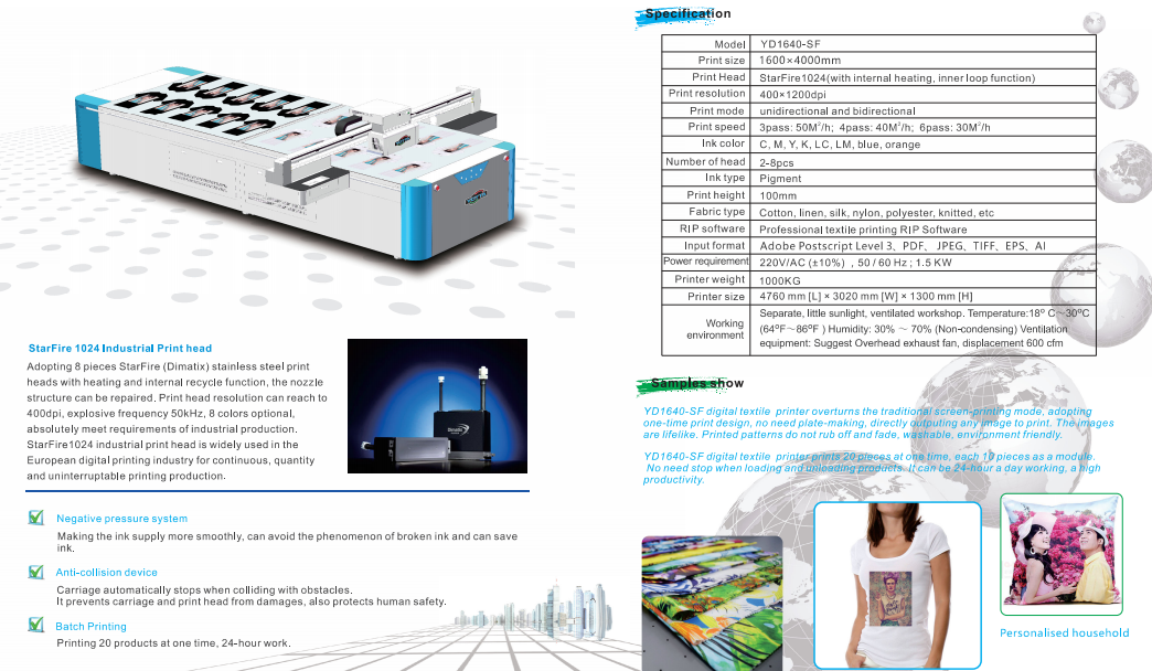 YD1640-SF PRINTER Printing machine with factory price-Tianfuchenglai-67 YD1640-SF PRINTER Printing machine-Tianfuchenglai