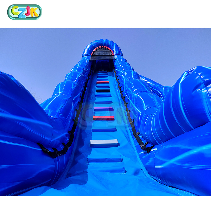 HT1761 Inflatable Corkscrew Water Slide